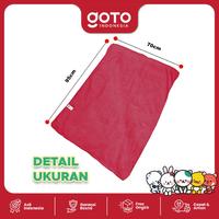 Gambar Goto Qimo Blanket Selimut Bayi Anak Polos Motif Lembut Hangat - DINO NAVY dari Goto.Indonesia undefined 5 Tokopedia