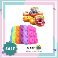 Gambar Cetakan Kue Cetakan Donat Silicone 6 Lubang Baking Mold Dome 6 Lubang Cetakan Coklat BPA Free - random dari SIPmurahShop undefined 1 Tokopedia