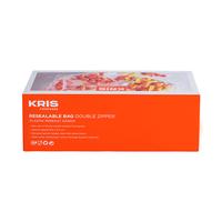 Gambar AZKO Kris Set 50 Pcs Plastik Makanan Snack Double Zipper Kantung Pembungkus Makanan Kantong Pengemas Food Packing dari AZKO ID undefined 3 Tokopedia