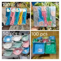 Gambar PAKET HEMAT 350 PCS souvenir pernikahan 100 pcs souvenir sodet kemas plastik 100 pcs souvenir sisir mini kemas plastik 100 pcs souvenir mangkok kotak warna kemas plastik 50 pcs souvenir mangkok daun kemas plastik BONUS UCAPAN TERPASANG dari Fajar souvenir ciamis undefined 1 Tokopedia
