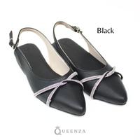 Gambar Queenza Sepatu Sandal Mules Wanita Lalisa Bahan Satin Tinggi 1 Cm Selop Shoes Elegan Nyaman & Berkualitas - Sendal - Pink, 36 dari queenza store bekasi undefined 5 Tokopedia