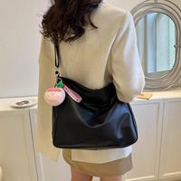 Gambar Moria BB035 Tas Shoulder Bag Wanita NEW Tas Selempang Polos Slingbag Wanita Remaja Cute Korean Tas Bahu Sekolah kuliah Fashion Canvas Lucu Wanita Style Tas Cewek Tote Bag Tas selempang berkapasitas besar (dengan liontin lucu) - Pink dari Moriafashion undefined 2 Tokopedia