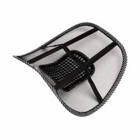 Gambar Penyangga Punggung Seat Cushion Car Mobil Sandaran Punggung - Hitam dari Best Chair undefined 4 Tokopedia
