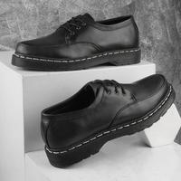 Gambar Sepatu Pantofel Pria Formal Sepatu Docmart Derby Shoes ORIGINAL RAZOR BLACK AURIERMAX x LVNATICA - Black, Size 38 dari Auriermax Fashion Store undefined 2 Tokopedia