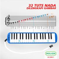 Gambar Pianika Mainan  Anak Murah Piano Mini Mainan 3 Warna Dapat Tas Pianika YAMAHA Original 049-1 - MERAH HITAM dari Hallo shop2 undefined 3 Tokopedia