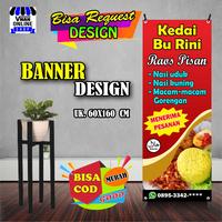 Gambar Spanduk Banner Jualan Nasi Uduk, Nasi Kuning, Warung Makan Keren, Murah Dekorasi - varian 1 dari vhan fariz undefined 1 Tokopedia
