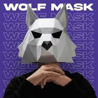Gambar Japanese Papercraft Topeng Serigala Wolf Mask Premium 3D Unik  Kreasi Hiasan Meja Pesta Ulang Tahun Kostum Anak Halloween - Original (Abu muda - Putih), Belum terpotong dari Felia Fleur undefined 1 Tokopedia