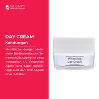 Gambar Ms Glow Whitening Day Cream Sun White Pemutih Wajah Perawatan Kecantikan Wanita Termurah Original - DAY CREAM dari Ms Glow Bandung undefined 3 Tokopedia