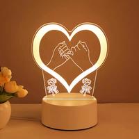 Gambar Lampu Tidur LED Akrilik 3D Baru malam（ hangat）Steker + sakelar / lampu kamar aesthetic / Lampu tidur aesthetic bentuk lucu/ hadiah anak-anak lampu malam berubah warna / lampu murah / hadiah ulang tahun / hadiah pernikahan/promo elektronik termurah Akrilik - Happy birthday dari PNIshop undefined 4 Tokopedia