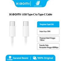Gambar Xiaomi USB Type-C to Type-C Cable 150cm | Mendukung Arus 5A | Transfer Data Efisien | Kabel Charger | Kabel Data dari Justin Jaya Store_NEW undefined 1 Tokopedia