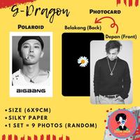 Gambar polaroid bigbang G-Dragon, T.O.P, Taeyang, Daesung - photocard bigbang kpop - grup/all members, polaroid dari Yustika Printing undefined 3 Tokopedia