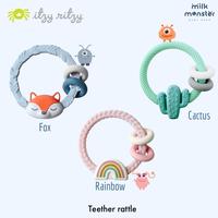 Gambar Itzy Ritzy Teether Rattle / gigitan bayi - dino dari Milk Monster Baby Shop undefined 1 Tokopedia