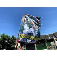 Gambar Bendera Custom Sendiri/Bendera Bisa Design Sendiri/Bendera Majelis Besar/Mini Flag Bendera Umbul Umbul/Bendera Majelis Syekhermania/Bendera Majelis 1 Cinta/Bendera Sholawat/Bendera Syekhermania Besar/Bendera Mafish/Bendera Mafia Sholawat Besar - 2 M x 1 M dari New The Santri Distro undefined 1 Tokopedia