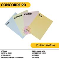 Gambar Kertas Concorde F4 90 gr isi 30 lembar / Kertas Sertifikat F4 / Kertas Ijazah F4 / Kertas Piagam Sertifikat F4 /Kertas Piagam F4 - Putih, Teratur dari Hope Paper undefined 2 Tokopedia