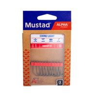 Gambar MUSTAD Kail Pancing CHINU LIGHT HOOK 10021AP 2X Strong 4.8 AlphaPoint Technology Kail Pancing Kolam Galatama Kail Pancing Serbaguna - 1 dari Bursa Pancing Jakarta undefined 2 Tokopedia