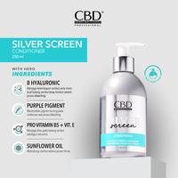 Gambar [FYC] CBD Professional Silver Screen Shampoo + Conditioner 250ml - Haircare Treatment Perawatan Intensif Rambut Setelah Bleaching Menetralisir Warna Rambut Kuning Memperbaiki Batang Rambut Rapuh Mengandung Purple Pigment Pro Vitamin B5 Vitamin E - Shampoo + Conditioner dari CBD Professional undefined 3 Tokopedia