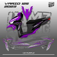 Gambar Striping Transparan Vario Gen 2 125 2023 Kayami Project Vietnam Style V2 - V2 RED, Non laminasi dari ZZ STIKER undefined 5 Tokopedia