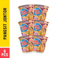 Gambar 6 PCS - Pop Mie Pedas Dower Pangsit Jontor 75 Gr dari Pop Mie undefined 1 Tokopedia