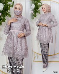 Gambar STELAN KEBAYA VIRAL (BISA COD) Setelan Kebaya Tunik Brokat Tile Realpict / Kebaya tunik tile tebaru - taro, M dari tahelty store undefined 2 Tokopedia
