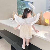 Gambar Sayap Malaikat Bulu Putih Hiasan Belakang Dekoratif Alat Peraga Pertunjukan Anak-Anak Dewasa Berdandan - S dari K-TRENDORA undefined 2 Tokopedia