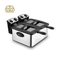 Gambar Oxone OX990 Deep Fryer Elektrik Penggorengan 2 Tank 2x3L Stainless dari Juwita Online undefined 1 Tokopedia