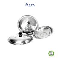 Gambar Asta Tutup Wajan Stainless Steel Anti Panas Gagang Kuat - 31 cm dari Asta Homeware undefined 2 Tokopedia