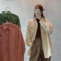 Gambar Pakaian Dalam Wanita Atasan Kemeja Polo Wanita Tipis Lengan Pendek Warna Solid Tie Neck Corduroy Korea Musim Semi Gugur Manteljas Jaket Tipis Fashion Kasual - hijau, M dari CHANDRASHOP668 undefined 1 Tokopedia