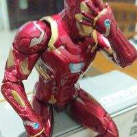 Gambar Iron Man Mark 50 Action Figure Mainan Pajangan Marvel Ironman dari Boluner Shop_NEW undefined 1 Tokopedia