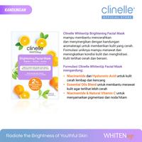 Gambar CLINELLE WhitenUp Whitening Facial Mask x 1 pcs dari Clinelleid undefined 2 Tokopedia