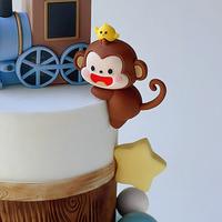 Gambar Safari Wild One Dekorasi Dan Topper Kue Monyet Hewan Hutan Untuk Perlengkapan Pesta Ulang Tahun Anak-Anak - 5pcs 4cm khaki dari GeeParty.id undefined 4 Tokopedia