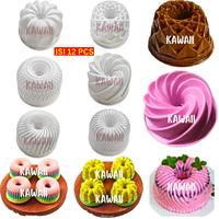 Gambar KS Isi 12Pcs Cetakan Puding Mini Agar Agar Loyang Puding Cetakan Jelly Kue Mini Viral Loyang Puding Agar Estetik Cetakan Puding Bulat Bahan Plastik Food Grade Tahan Panas - Pipet Tabung dari Kawaiiofficialstore undefined 2 Tokopedia