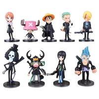 Gambar action figure one piece Luffy Chopper law set - SET A dari KITTY TOYS undefined 1 Tokopedia
