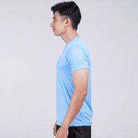 Gambar Terrel sportswear basic tee sky blue kaos olah raga dry fit lari running gym Pakaian baju pria dari Terrel Sportswear undefined 5 Tokopedia