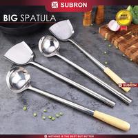 Gambar SUBRON Spatula Sodet Sutil Centong Stainless Besar Katel Kuali Wok Wajan Kuat Kokoh Masak Kitchenware Alat Dapur - Sodet #3 dari SUBRON KITCHENWARE undefined 5 Tokopedia