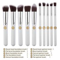 Gambar AFFSELV Kuas Make Up Wajah Face Make Up Brush Set - MAG51 - Hitam Emas dari Engineer Now undefined 4 Tokopedia