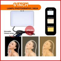 Gambar Lampu Foto Produk 6 inch Makeup MUA Studio fotografi konten live streaming USB 4 warna Lampu filter warna Kartu ALPHA ACC dari Alpha Acc.ID undefined 1 Tokopedia
