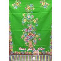 Gambar Kain Gendong Bayi Bagus - UNGGUL JAYA [[ MAHKOTA_Corak BUNGA KERANJANG ]] Jarik Batik Panjang. - HIJAU dari Dian Baby Shop_NEW undefined 1 Tokopedia