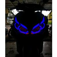 Gambar alis lampu hexagon BMW aerox 155 new nvx v2 -Dv Shop99 - BIRU dari DV Shop99 undefined 5 Tokopedia