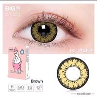Gambar SOFTLENS X2 K-POPP diameterr 16 mm - Coklat dari Nakku003 undefined 2 Tokopedia