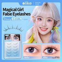 Gambar [Free pinset]Elike x Miniso Natural Nude Makeup Bulu Mata Palsu Utuh Bulu Mata Palsu DIY yang Dapat Digunakan Kembali Bulu Mata Korea - Magical Girl dari Elike Indonesia undefined 2 Tokopedia