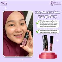 Gambar LIP CREAM MINI SR12  TAHAN LAMA DAN ANTI AIR - 01 Maroon, . dari CANTIK ALAMI SR12 ID undefined 3 Tokopedia