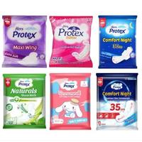 Gambar (1 RENCENG ISI 10 PCS) Hers Protex Pembalut Wanita Protex Softcare Wings Maxi Extra Maxi Night Comfort Daun Sirih All Size Variant - Extra Maxi 23 cm dari H2O Market undefined 2 Tokopedia