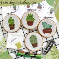 Gambar Embroidery Kit Kaktus mini - Tipe 1 dari bytangankanan undefined 1 Tokopedia