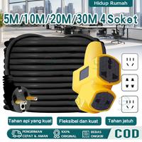 Gambar 【Kirim Sekarang】Kabel Sambungan Multi Fungsi /Colokan Kabel Listrik /Kabel Kerja Bengkel Panjang Kabel 30/20/ 10meter Soket Tiga Cabang Steker Kabel Ekstensi Steker 4 Arah - 10M 3600W dari Fashion Tool Shop undefined 1 Tokopedia