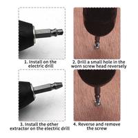 Gambar Broken Screw Extractor 5pcs Set Mata Bor Perbaiki Baut Rusak Skrup Remover TL105 dari Asia Sarana undefined 5 Tokopedia
