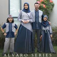Gambar KEKE ALVARO SERIES NAVY SARIMBIT KELUARGA BAJU COUPLE AYAH IBU & ANAK - Gamis Anak, 6 dari Teras Keke Sumenep undefined 1 Tokopedia