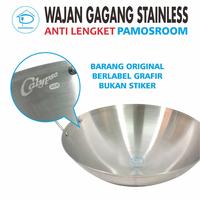 Gambar Calypso Kuali Wajan 40cm Penggorengan Gagang Stainless Steel - 34 CM dari pamosroom undefined 5 Tokopedia