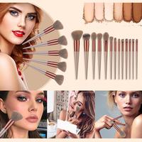 Gambar Kuas 13Pcs/set Multifunctional Makeup Brush Set Soft Fur Powder - 13Z+Tas dari evergreenstore_NEW undefined 1 Tokopedia