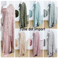 Gambar Paket Bridesmaid 2 | Tulle x Roberto Cavalli Polos Kain Satin - Wardah x Wardah, Tulle 1.5m + Polos 2m dari rantau tex undefined 1 Tokopedia