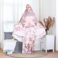 Gambar Deenha Mukena Turkish Pattern Cream dari DEENHA undefined 1 Tokopedia